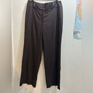 The Wide Leg WHBM dark burgandy size 14R Pants